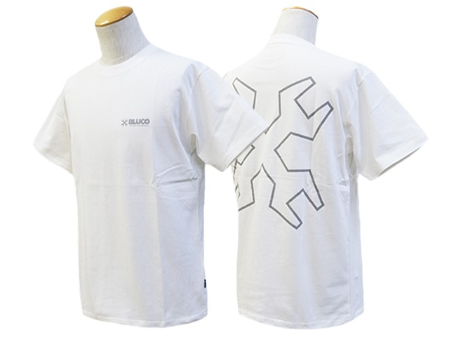 ��3����BLUCO/�֥륳��2024SS��Print Tee��Cross Wrench��/�ץ���Tee�ɥ����������ɡ�(143-22-003)