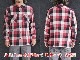 ��3����BLUCO/�֥륳��2024AW��Buffalo Check flannel Shirts/�Хåե����������å��ե��ͥ륷��ġ�(145-11-048)