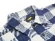 ��3����BLUCO/�֥륳��2024AW��Buffalo Check flannel Shirts/�Хåե����������å��ե��ͥ륷��ġ�(145-11-048)