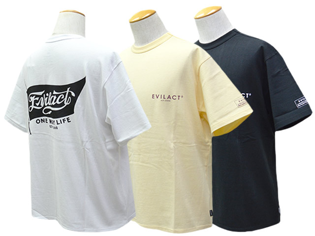 ��3����EVILACT/�����֥륢���ȡ�2025SS��Flag S/S Tee/�ե�å����硼�ȥ��꡼��Tee��(EA25-ACT1-T04)