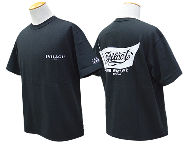 ��3����EVILACT/�����֥륢���ȡ�2025SS��Flag S/S Tee/�ե�å����硼�ȥ��꡼��Tee��(EA25-ACT1-T04)