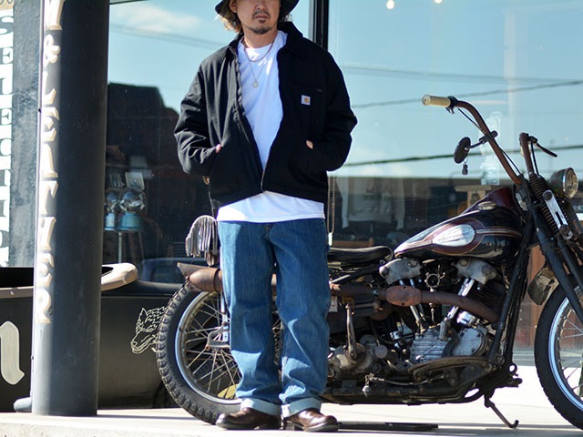 ��2����Carhartt/�����ϡ��ȡۡ�DUCK DETROIT Jacket/���å��ǥȥ����ȥ��㥱�åȡ�(J001)