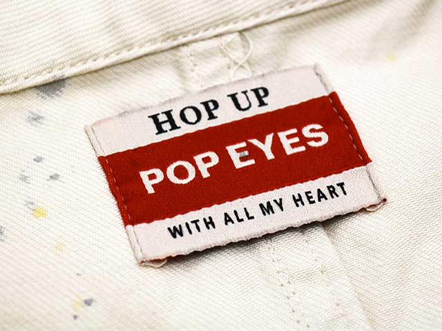 ��POP EYES/�ݥåץ�������2026SS��HOT&ROD Coat��PAINT��/�ۥå�&���åɥ����ȡɥڥ���ȡɡ�(26SS-PPE-001P)