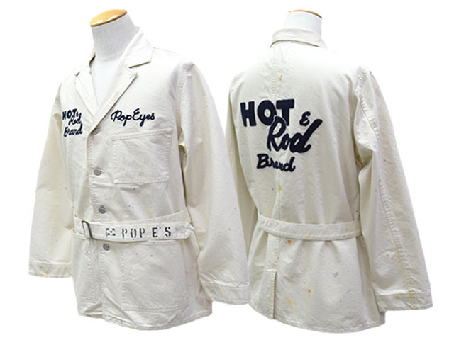 ��POP EYES/�ݥåץ�������2026SS��HOT&ROD Coat��PAINT��/�ۥå�&���åɥ����ȡɥڥ���ȡɡ�(26SS-PPE-001P)