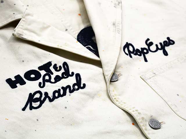 ��POP EYES/�ݥåץ�������2026SS��HOT&ROD Coat��PAINT��/�ۥå�&���åɥ����ȡɥڥ���ȡɡ�(26SS-PPE-001P)