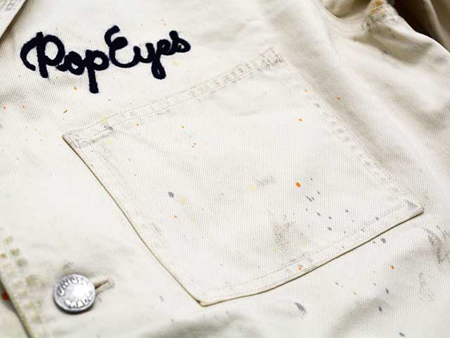 ��POP EYES/�ݥåץ�������2026SS��HOT&ROD Coat��PAINT��/�ۥå�&���åɥ����ȡɥڥ���ȡɡ�(26SS-PPE-001P)