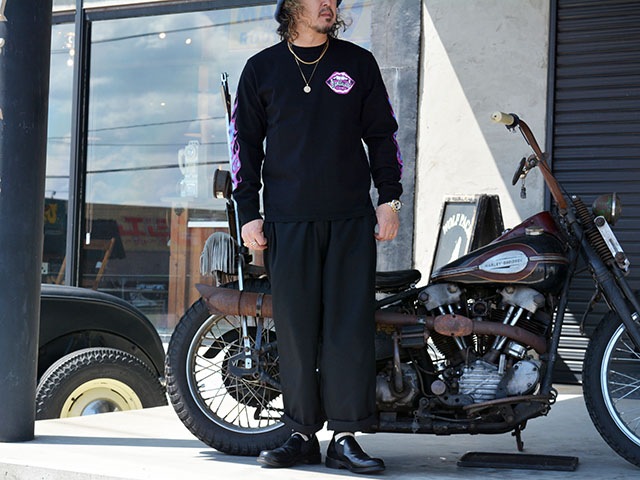 ��2����JELADO/�����顼�ɡ�2026SS��Flame Sleeve Tee/�ե쥤�ॹ�꡼��Tee��(AB21234)