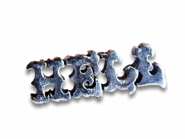 ��SKULL FLIGHT/������ե饤�ȡۡ�HELL Pins/�إ�ԥ󥺡�(Silver950)