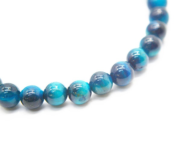 ��MAD CULT/�ޥåɥ���ȡۡ�Fucking BABY Stone Bracelet��Blue Green Tiger Eye��/�ե��å��󥰥٥��ӡ����ȡ���֥쥹��åȡɥ֥롼���꡼�󥿥����������ɡ�(SB-19)