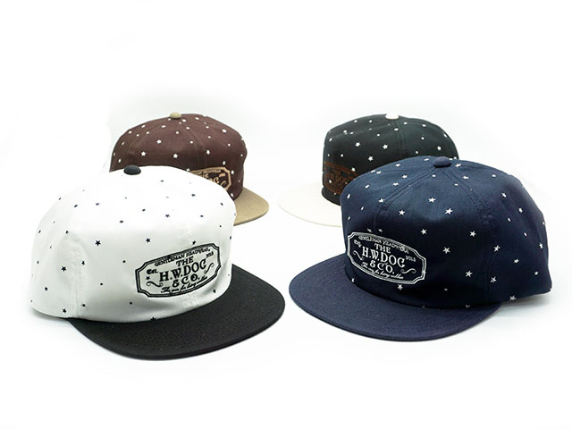 ��4����THE H.W.DOG&CO./�ɥå�����ɥ�����2023AW��Stars Cap/������������åס�(D-00790)<br><br>(���ᥫ��/�ϡ��졼/�Х�����/�Х���/�ۥåȥ��å�/˹��/���/�ۥåȥ��å�/WOLFPACK/����եѥå�)