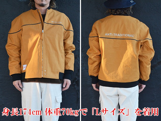 全3色【FLUTTER/フラッター】2024AW「Duck Cup Shoulder Jacket/ダック