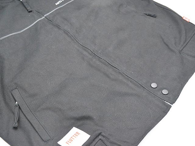 全3色【FLUTTER/フラッター】2024AW「Duck Cup Shoulder Jacket/ダック