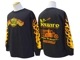 ��BEWARE CHOPPERS/�ӥ���������åѡ����ۡ�Printed L/S Tee��NO BULLSHIT��/�ץ��ƥåɥ��󥰥��꡼��Tee�ɥΡ��֥륷�åȡɡ�
