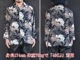 ��BLACK SIGN/�֥�å��������2025SS��Three Quarter Sleeve Night Hawaiian Shirt��Kuniyoshi Utagawa��/���꡼�������������꡼�֥ʥ��ȥϥ磻���󥷥�ġɲ��� ��˧�ɡ�(BSSL-25109)