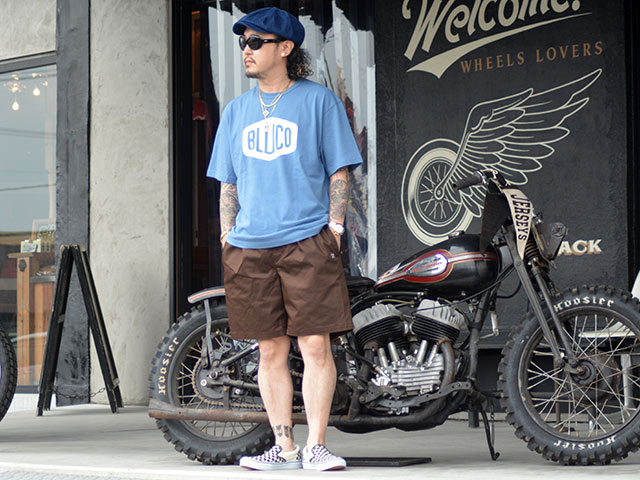 ��4����BLUCO/�֥륳��2025SS��Stretch Light Easy Work Shorts/���ȥ�å��饤�ȥ�������������硼�ġ�(153-45-006)