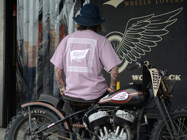 ��3����EVILACT/�����֥륢���ȡ�2025SS��Bandana S/S Tee/�Х���ʥ��硼�ȥ��꡼��Tee��(EA25-ACT1-T06)