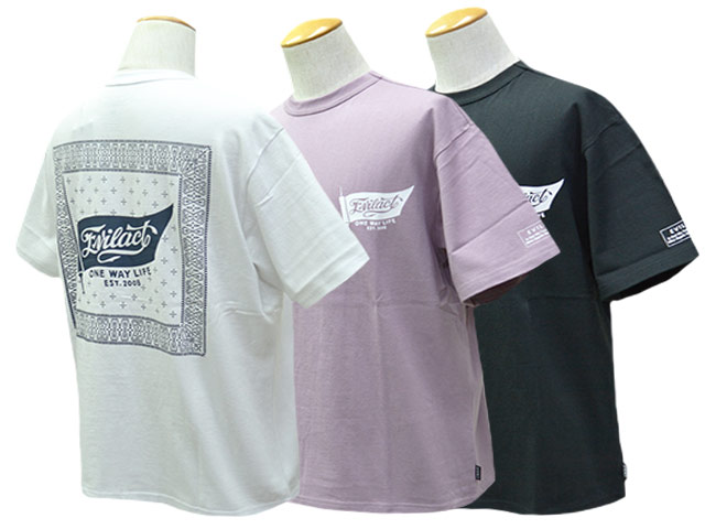 ��3����EVILACT/�����֥륢���ȡ�2025SS��Bandana S/S Tee/�Х���ʥ��硼�ȥ��꡼��Tee��(EA25-ACT1-T06)