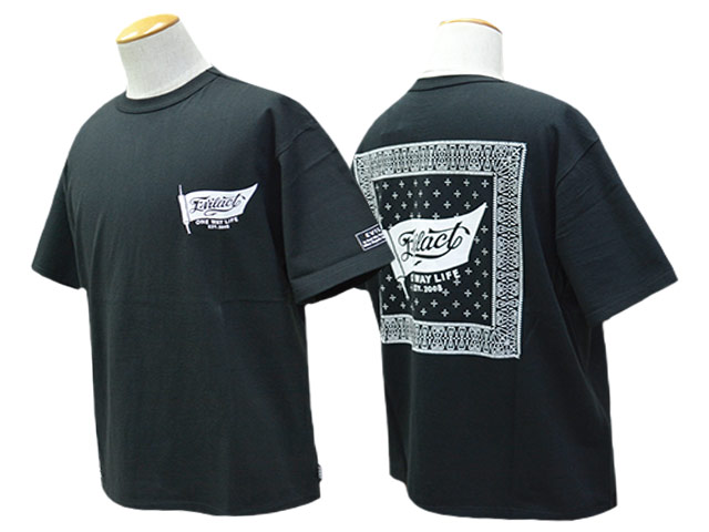 ��3����EVILACT/�����֥륢���ȡ�2025SS��Bandana S/S Tee/�Х���ʥ��硼�ȥ��꡼��Tee��(EA25-ACT1-T06)
