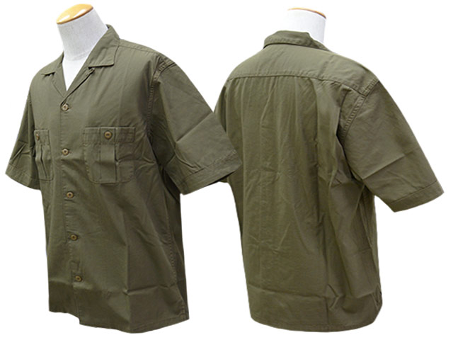 ��FREE WHEELERS/�ե꡼�ۥ����顼����2025SS��OPEN-COLLARED Short Sleeve Shirt��Brucie��/�����ץ󥫥顼���硼�ȥ��꡼�֥���ġɥ֥롼�����ɡ�(2523007)