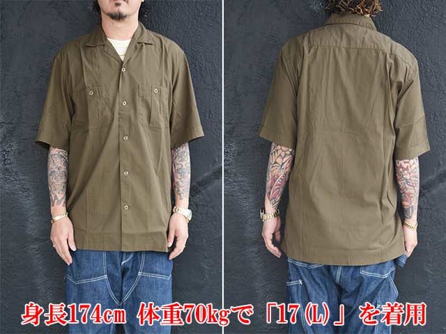 ��FREE WHEELERS/�ե꡼�ۥ����顼����2025SS��OPEN-COLLARED Short Sleeve Shirt��Brucie��/�����ץ󥫥顼���硼�ȥ��꡼�֥���ġɥ֥롼�����ɡ�(2523007)