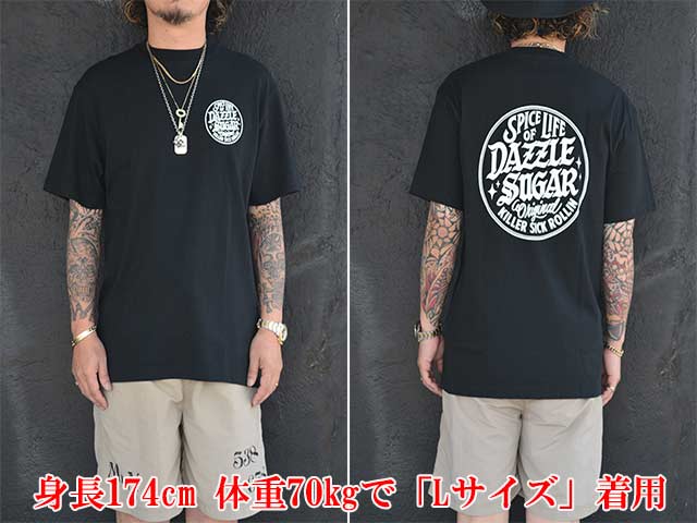 ��2����DAZZLE SUGAR/�����륷�奬����2025SS��Circle Logo S/S Tee/��������������硼�ȥ��꡼��Tee��