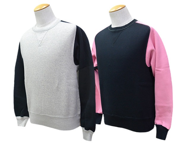 ��2����JELADO��ATHLETIC BRAND��/�����顼�ɡɥ�������å��֥��ɡɡ�2026SS��Champs Sweat Shirt��2 Tone��/�����ץ��������åȥ���ġ�2�ȡ���ɡ�(AB21238)