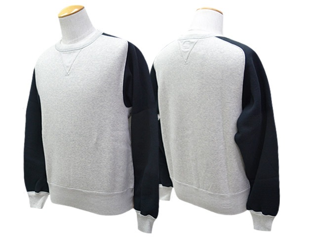 ��2����JELADO��ATHLETIC BRAND��/�����顼�ɡɥ�������å��֥��ɡɡ�2026SS��Champs Sweat Shirt��2 Tone��/�����ץ��������åȥ���ġ�2�ȡ���ɡ�(AB21238)