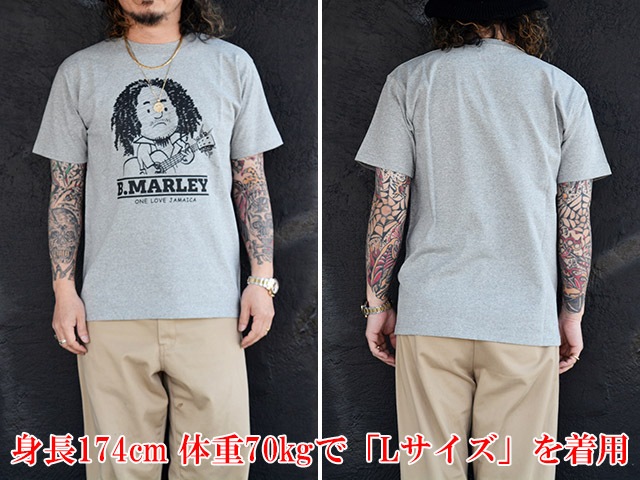 ��3����TONNY/�ȥˡ���2026SS��Homage Graphic S/S Tee��B.MARLEY��/���ޡ����奰��ե��å����硼�ȥ��꡼��Tee�ɥޡ��꡼�ɡ�(FRP-0043)