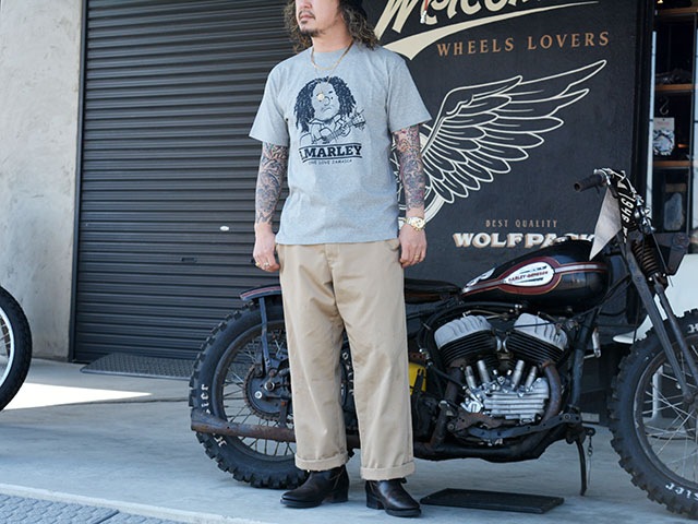 ��3����TONNY/�ȥˡ���2026SS��Homage Graphic S/S Tee��B.MARLEY��/���ޡ����奰��ե��å����硼�ȥ��꡼��Tee�ɥޡ��꡼�ɡ�(FRP-0043)