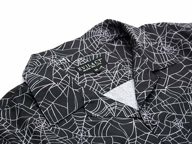 ��2����EVILACT/�����֥륢���ȡ�2026SS��SPIDERWEB S/S Shirts/���ѥ����������֥��硼�ȥ��꡼�֥���ġ�(EA26-ACT1-S02)