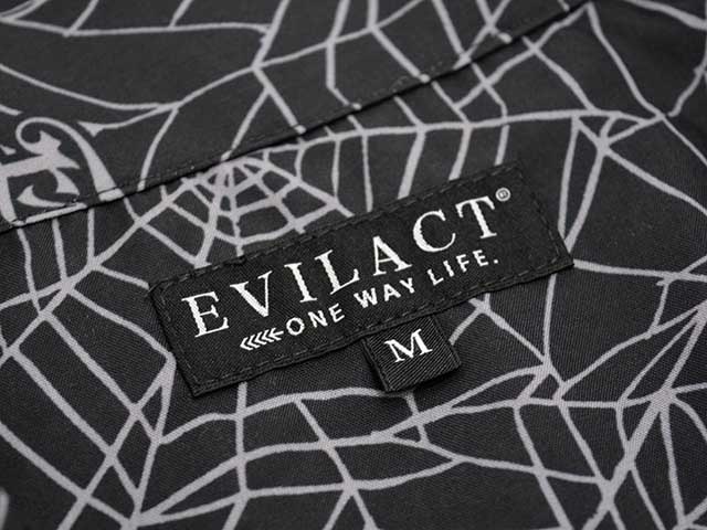 ��2����EVILACT/�����֥륢���ȡ�2026SS��SPIDERWEB S/S Shirts/���ѥ����������֥��硼�ȥ��꡼�֥���ġ�(EA26-ACT1-S02)