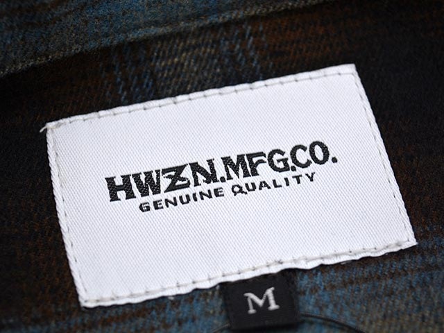 ��3����HWZN BROSS/�ϥ�����֥�����2026SS��Classic Flannel Shirts/���饷�å��ե��ͥ륷��ġ�