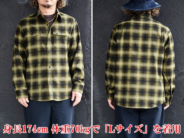 ��3����HWZN BROSS/�ϥ�����֥�����2026SS��Classic Flannel Shirts/���饷�å��ե��ͥ륷��ġ�
