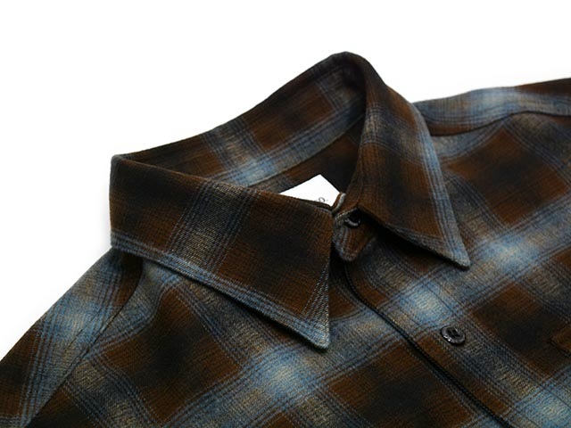 ��3����HWZN BROSS/�ϥ�����֥�����2026SS��Classic Flannel Shirts/���饷�å��ե��ͥ륷��ġ�