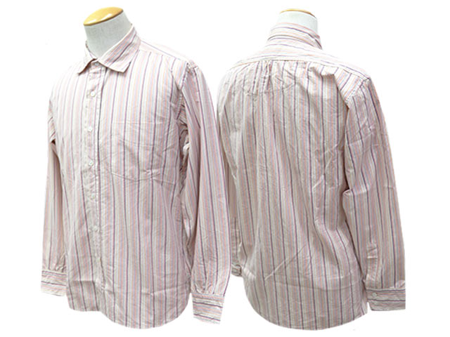 ��MISTER FREEDOM/�ߥ������ե꡼�����2026FW��NOS Cotton Stripe Aristocrat Shirt/NOS���åȥ󥹥ȥ饤�ץ��ꥹ�ȥ���åȥ���ġ�(SC29568)