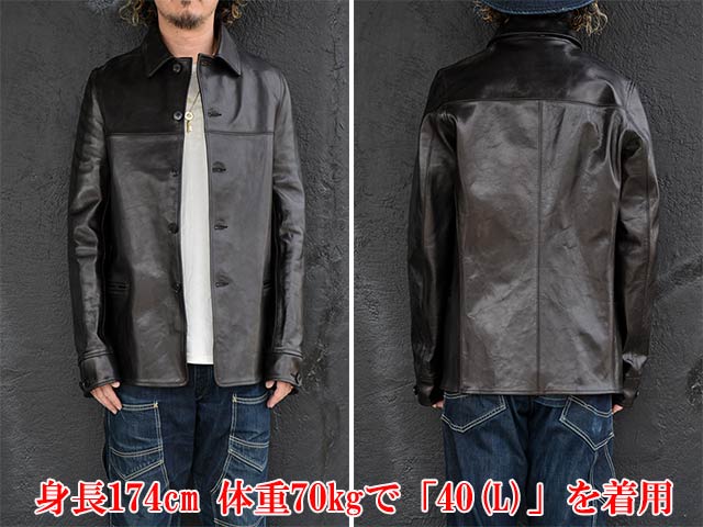 ��BILTBUCK by ATTRACTIONS/�ӥ�ȥХå��Х����ȥ饯����󥺡ۡ�Horsehide Royal Half Coat��Lot.378��/�ۡ����ϥ��ɥ������ϡ��ե����ȡ�Lot.378�ɡ�