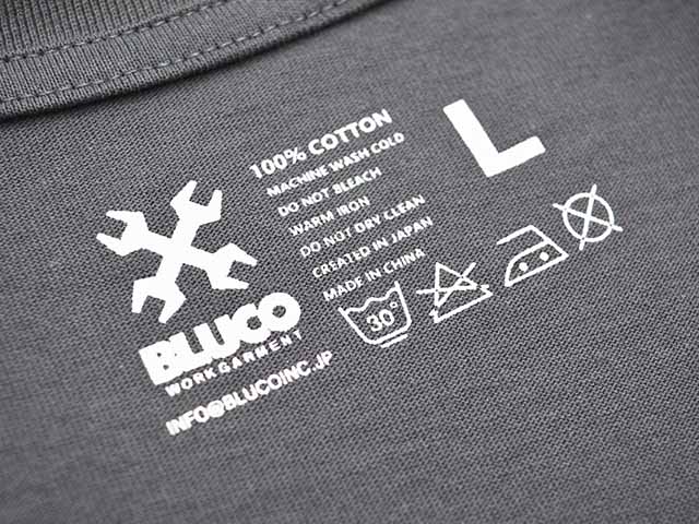 ��4����BLUCO/�֥륳��2024SS��Pocket Tee��Script��/�ݥ��å�Tee�ɥ�����ץȡɡ�(143-22-005)