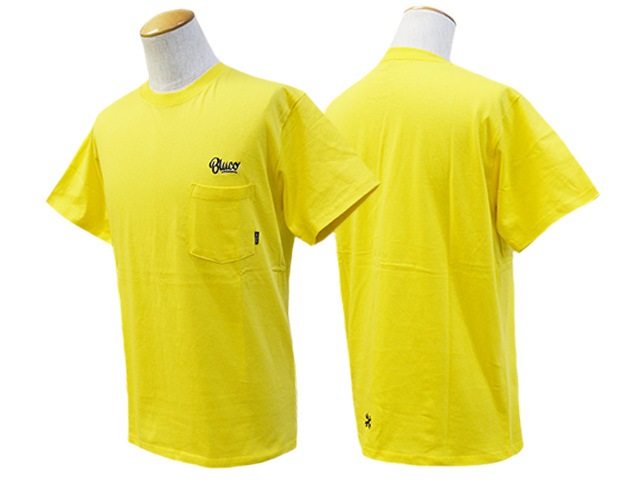��4����BLUCO/�֥륳��2024SS��Pocket Tee��Script��/�ݥ��å�Tee�ɥ�����ץȡɡ�(143-22-005)