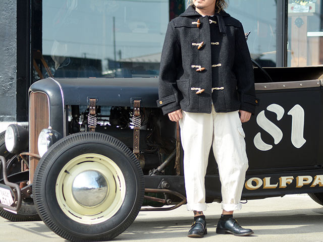 ��MISTER FREEDOM/�ߥ������ե꡼�����2024AW�֡�FAIRWATER��Duffle Coat/�ɥե��������������ɥ��åե륳���ȡ�(SC15636)