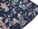 ��BLACK SIGN/�֥�å��������2025SS��Three Quarter Sleeve Night Hawaiian Shirt��Kuniyoshi Utagawa��/���꡼�������������꡼�֥ʥ��ȥϥ磻���󥷥�ġɲ��� ��˧�ɡ�(BSSL-25110)