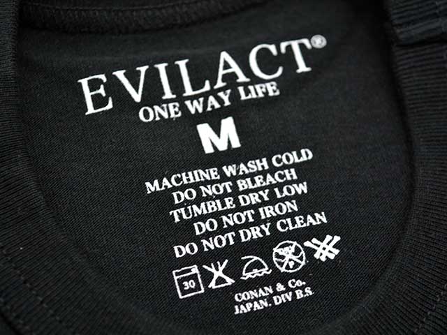 ��3����EVILACT/�����֥륢���ȡ�2025SS��Cross Bone S/S Tee/�������ܡ��󥷥硼�ȥ��꡼��Tee��(EA25-ACT1-T05)