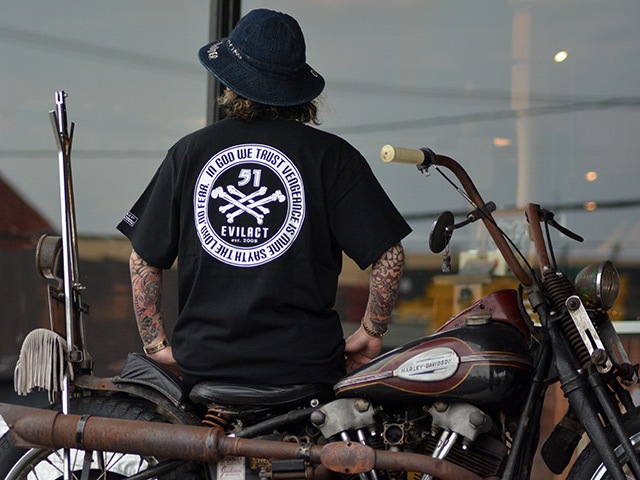 ��3����EVILACT/�����֥륢���ȡ�2025SS��Cross Bone S/S Tee/�������ܡ��󥷥硼�ȥ��꡼��Tee��(EA25-ACT1-T05)