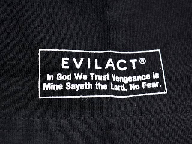 ��3����EVILACT/�����֥륢���ȡ�2025SS��Cross Bone S/S Tee/�������ܡ��󥷥硼�ȥ��꡼��Tee��(EA25-ACT1-T05)