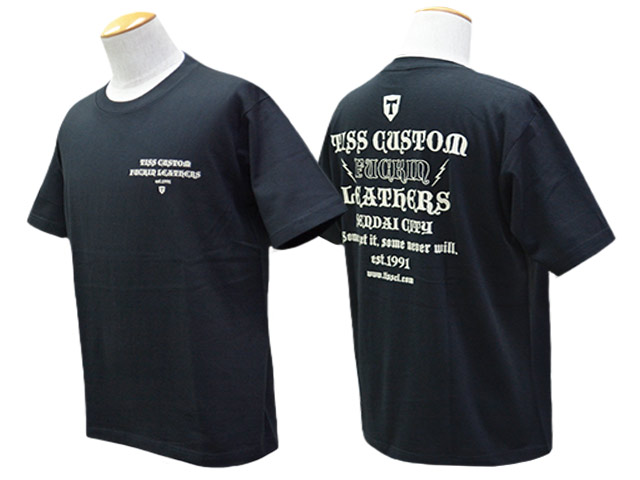 ��2����TISS CUSTOM LEATHERS/�ƥ�����������쥶�����ۡ�FUCKIN Crew Neck Tee/�ե��å��󥯥롼�ͥå�Tee��
