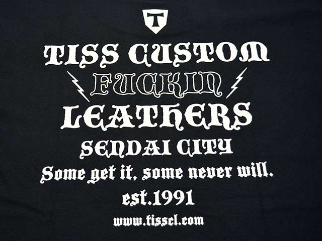 ��2����TISS CUSTOM LEATHERS/�ƥ�����������쥶�����ۡ�FUCKIN Crew Neck Tee/�ե��å��󥯥롼�ͥå�Tee��