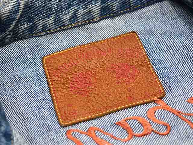 ��FULLCOUNT/�ե륫����ȡۡ�Souvenir Embroidery 1st Model Denim Jacket��More Than Real��/�����٥˥�����֥������꡼�ե������ȥ�ǥ�ǥ˥ॸ�㥱�åȡɥ⥢����ꥢ��ɡ�(2016-2107E/13.7oz)