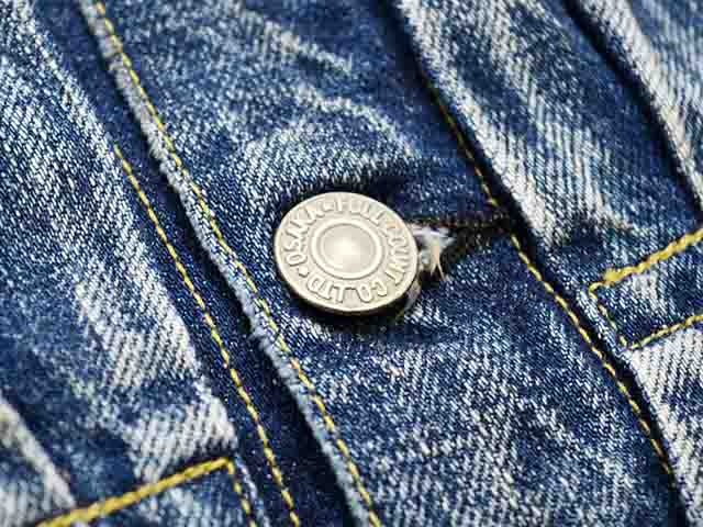 ��FULLCOUNT/�ե륫����ȡۡ�Souvenir Embroidery 1st Model Denim Jacket��More Than Real��/�����٥˥�����֥������꡼�ե������ȥ�ǥ�ǥ˥ॸ�㥱�åȡɥ⥢����ꥢ��ɡ�(2016-2107E/13.7oz)