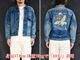 ��FULLCOUNT/�ե륫����ȡۡ�Souvenir Embroidery 1st Model Denim Jacket��More Than Real��/�����٥˥�����֥������꡼�ե������ȥ�ǥ�ǥ˥ॸ�㥱�åȡɥ⥢����ꥢ��ɡ�(2016-2107E/13.7oz)