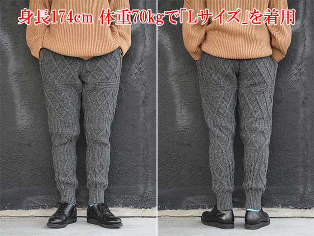 ��JELADO��PRODUCT��/�����顼�ɡɥץ������ȡɡ�2025AW��Cable Pants/�����֥�ѥ�ġ�(JP13837)