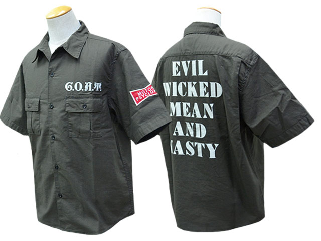��FREE WHEELERS/�ե꡼�ۥ����顼����2026SS�֡�Corky�� SHORT SLEEVE SHIRT��G.O.A.T.��/�ɥ��������ɥ��硼�ȥ��꡼�֥���ġɥ����ȡɡ�(2623005)